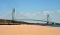 The VerrazanoÃ¢â¬âNarrows Bridge Royalty Free Stock Photo